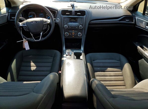 3FA6P0G71JR252582 2018 FORD FUSION Black Առջևի վահանակի տեսք