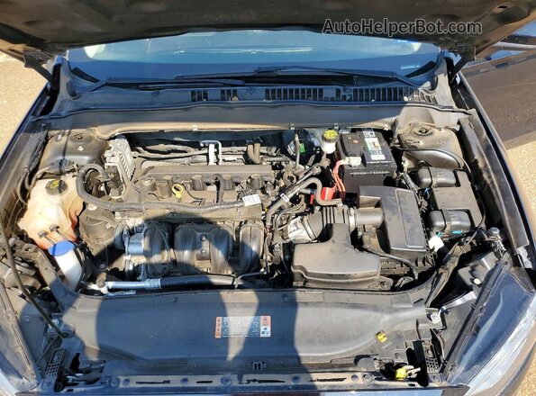 3FA6P0G71JR252582 2018 FORD FUSION Black Սալոնի հետևի տեսք