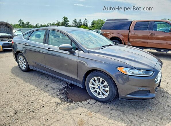 3FA6P0G72GR199108 2016 FORD FUSION Gray Առջևի աջ