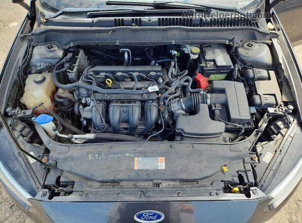 3FA6P0G72GR199108 2016 FORD FUSION Gray Սալոնի հետևի տեսք