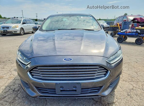 3FA6P0G72GR199108 2016 FORD FUSION Gray Դիմացի տեսք