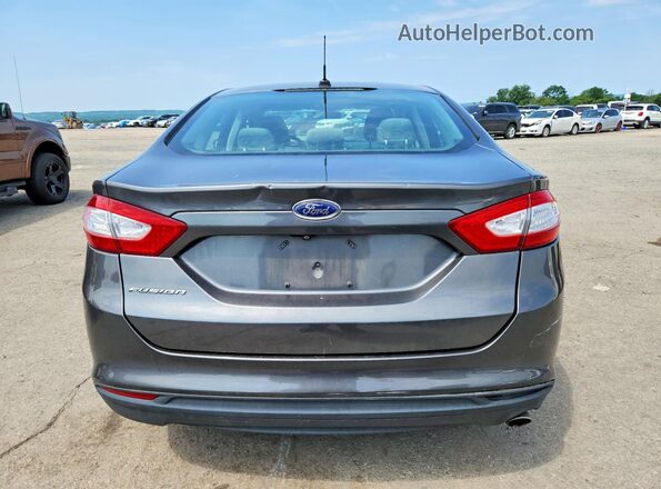 3FA6P0G72GR199108 2016 FORD FUSION Gray Հետևի տեսք
