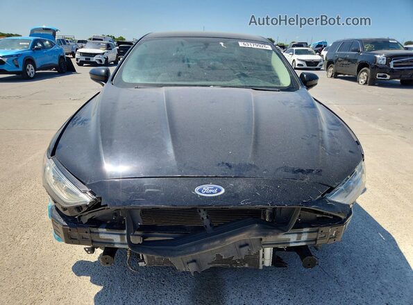 3FA6P0G72JR166925 2018 FORD FUSION Black Front view