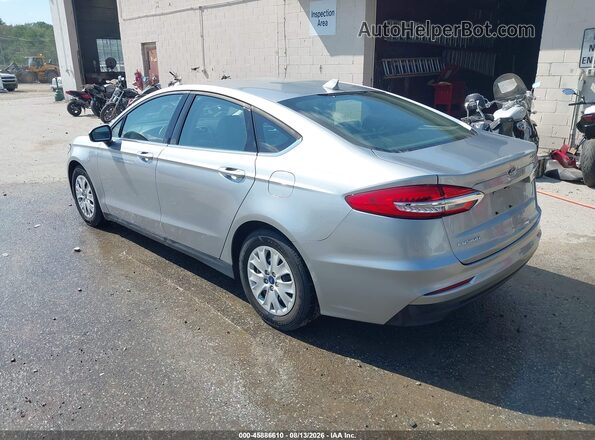 3FA6P0G72LR201417 2020 FORD FUSION Silver Հետևի ձախ