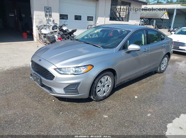 3FA6P0G72LR201417 2020 FORD FUSION Silver Առջևի ձախ երեք քառորդ տեսարան