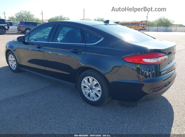 3FA6P0G74LR265314 2020 FORD FUSION Black Հետևի ձախ