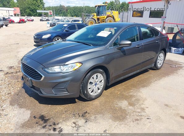 3FA6P0G76LR201579 2020 FORD FUSION Серый Передняя левая четверть