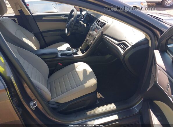 3FA6P0G76LR201579 2020 FORD FUSION Серый Вид салона спереди