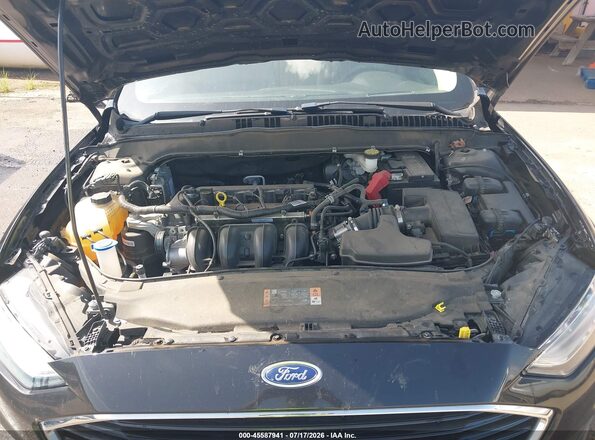 3FA6P0G76LR231908 2020 FORD FUSION Черный Вид сзади