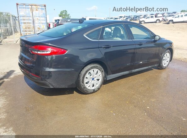3FA6P0G76LR231908 2020 FORD FUSION Черный Задняя правая четверть