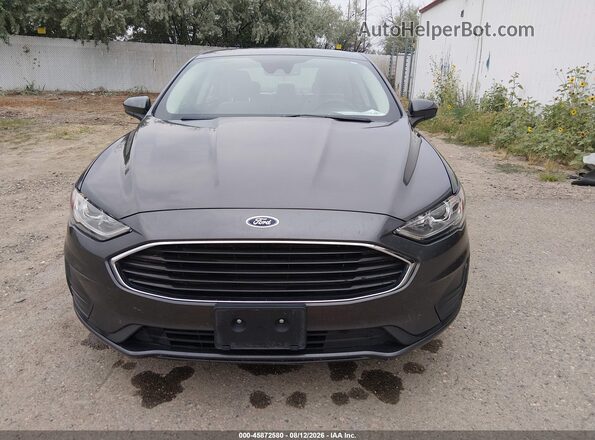 3FA6P0G77LR196733 2020 FORD FUSION Gray 
