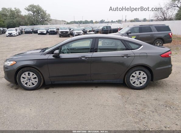 3FA6P0G77LR196733 2020 FORD FUSION Gray 
