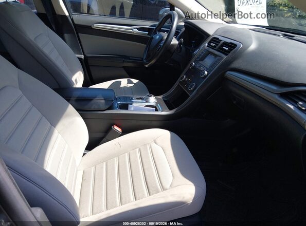 3FA6P0G78LR264733 2020 FORD FUSION Gray Widok wnętrza z przodu