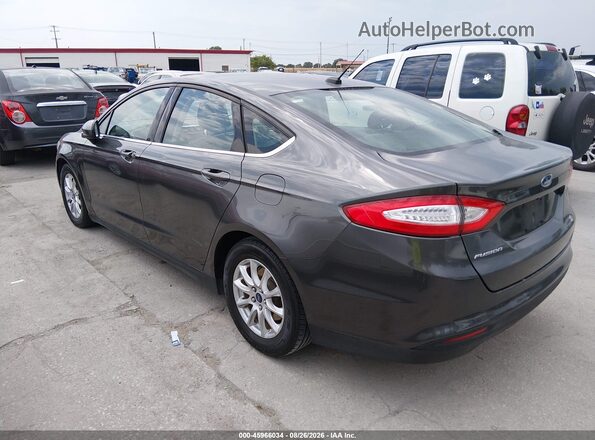 3FA6P0G7XGR218634 2016 FORD FUSION Gray უკანა მარცხენა