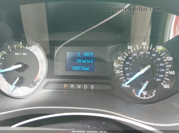 3FA6P0G7XGR218634 2016 FORD FUSION Gray უკანა სავარძლების ხედი
