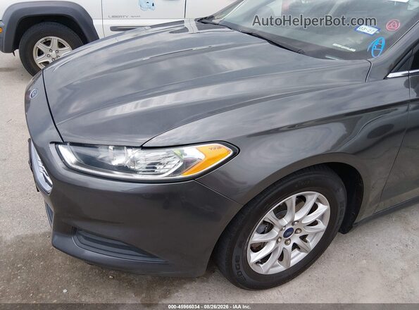 3FA6P0G7XGR218634 2016 FORD FUSION Gray წინა ხედი