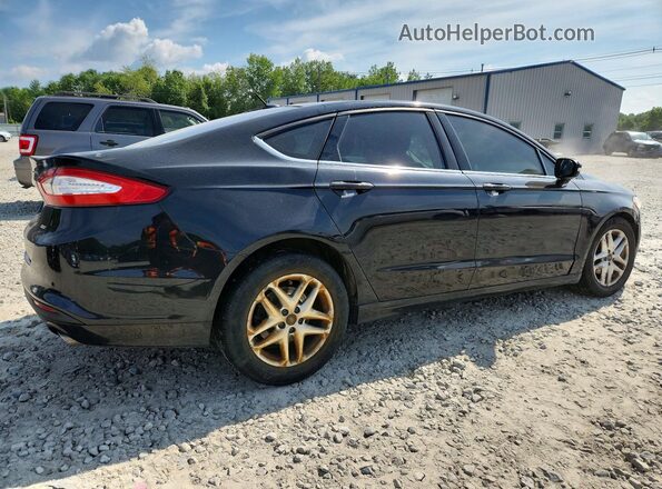 3FA6P0H70GR348632 2016 FORD FUSION Black Задня права чверть