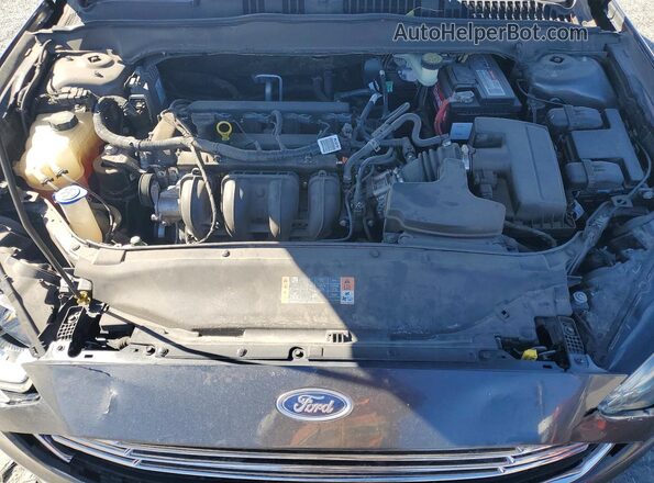 3FA6P0H70JR110755 2018 FORD FUSION Black Rear interior view