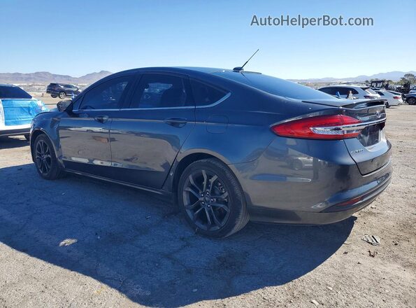 3FA6P0H70JR110755 2018 FORD FUSION Black Rear left