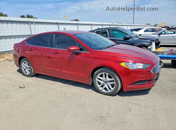 3FA6P0H71HR276972 2017 FORD FUSION Red Delantero derecho