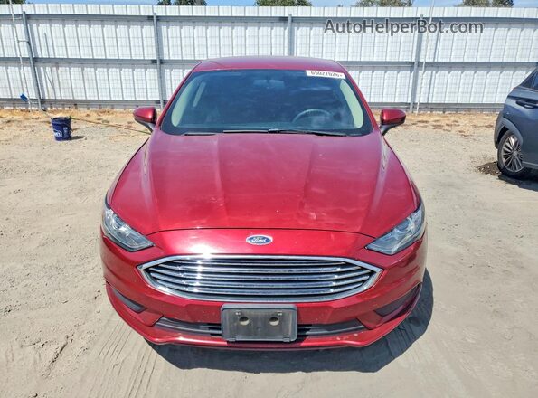 3FA6P0H71HR276972 2017 FORD FUSION Red Vista frontal