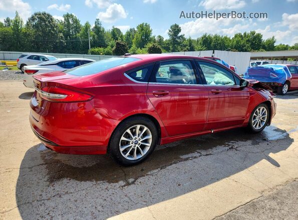 3FA6P0H71HR364758 2017 FORD FUSION Burgundy უკანა მარჯვენა