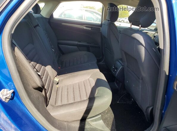 3FA6P0H73HR253645 2017 FORD FUSION Blue Հետևի նստատեղերի տեսք