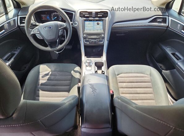 3FA6P0H73JR109664 2018 FORD FUSION Gray Առջևի վահանակի տեսք