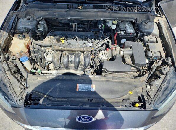 3FA6P0H73JR109664 2018 FORD FUSION Gray Սալոնի հետևի տեսք