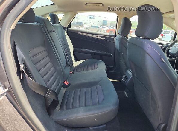 3FA6P0H73JR109664 2018 FORD FUSION Gray Հետևի նստատեղերի տեսք
