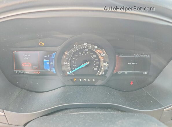 3FA6P0H73JR109664 2018 FORD FUSION Gray Սարքավորումների վահանակի տեսք