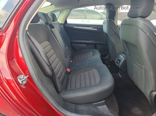 3FA6P0H73JR276350 2018 FORD FUSION Red უკანა სავარძლების ხედი