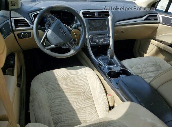 3FA6P0H74GR274079 2016 FORD FUSION Black Dashboard view