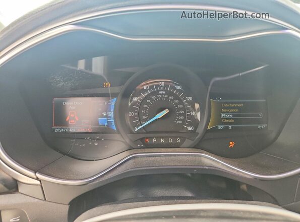 3FA6P0H74GR304665 2016 FORD FUSION Black Սարքավորումների վահանակի տեսք