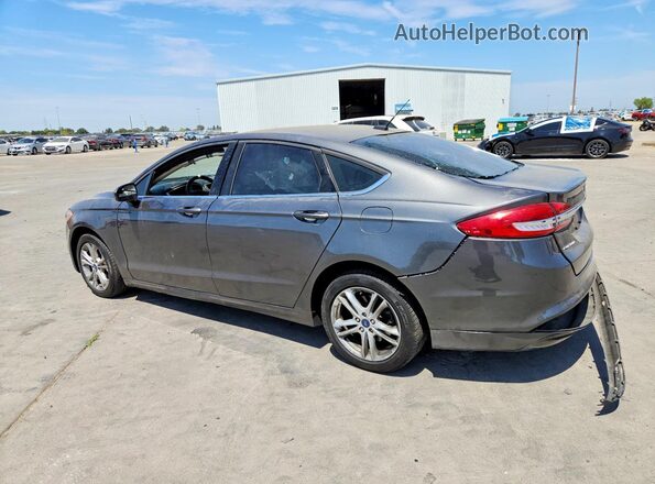 3FA6P0H78JR128761 2018 FORD FUSION Gray უკანა მარცხენა