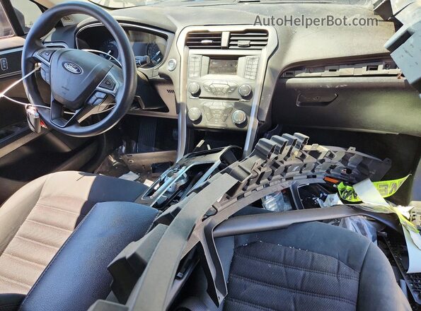 3FA6P0H78JR128761 2018 FORD FUSION Gray წინა პანელის ხედი