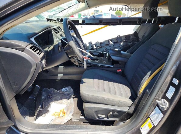 3FA6P0H78JR128761 2018 FORD FUSION Gray წინა სალონის ხედი