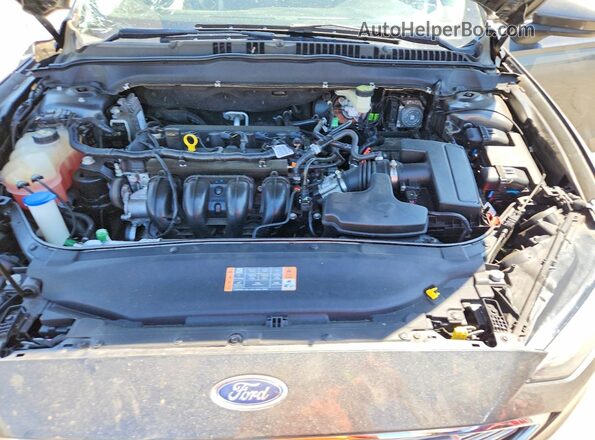 3FA6P0H78JR128761 2018 FORD FUSION Gray უკანა სალონის ხედი