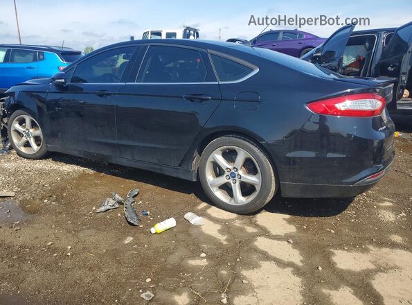 3FA6P0H79GR192218 2016 FORD FUSION Black Задня ліва чверть