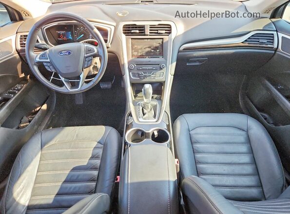 3FA6P0HD0GR302742 2016 FORD FUSION Gray Dashboard view
