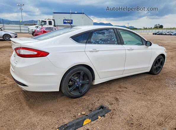 3FA6P0HD0GR328354 2016 FORD FUSION White Tył prawy