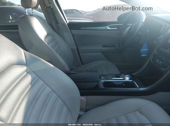 3FA6P0HD0HR289976 2017 FORD FUSION Gray წინა სალონის ხედი