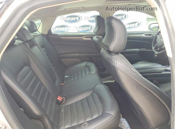 3FA6P0HD0HR320885 2017 FORD FUSION-4 Silver Rear seats view