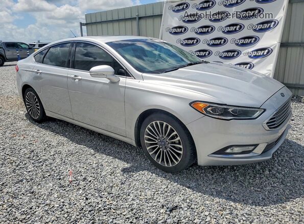 3FA6P0HD0HR320885 2017 FORD FUSION-4 Silver Front right
