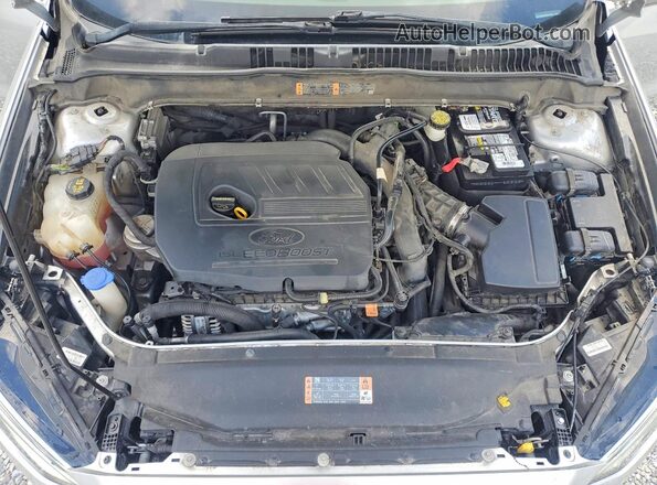 3FA6P0HD0HR320885 2017 FORD FUSION-4 Silver Rear interior view