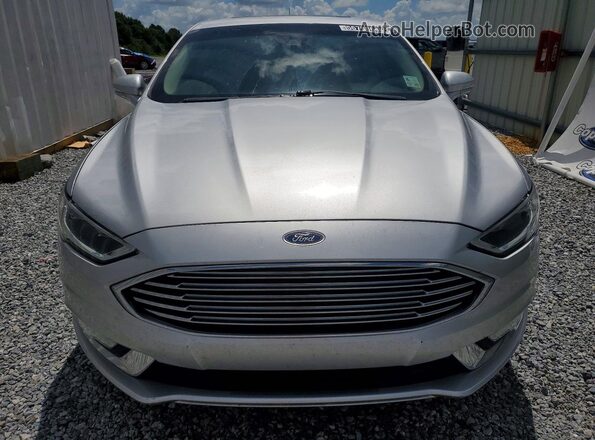 3FA6P0HD0HR320885 2017 FORD FUSION-4 Silver Front view