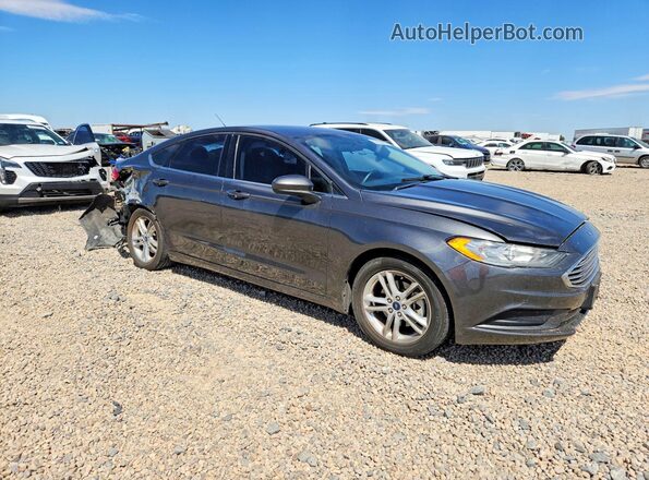 3FA6P0HD0JR231873 2018 FORD FUSION Charcoal Delantero derecho