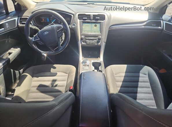 3FA6P0HD0JR231873 2018 FORD FUSION Charcoal Vista del salpicadero