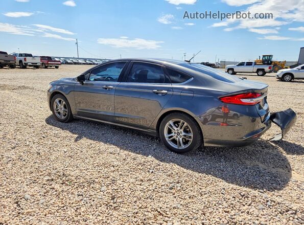 3FA6P0HD0JR231873 2018 FORD FUSION Charcoal Trasero izquierdo