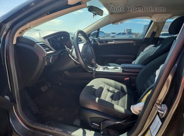 3FA6P0HD0JR231873 2018 FORD FUSION Charcoal Vista interior delantera
